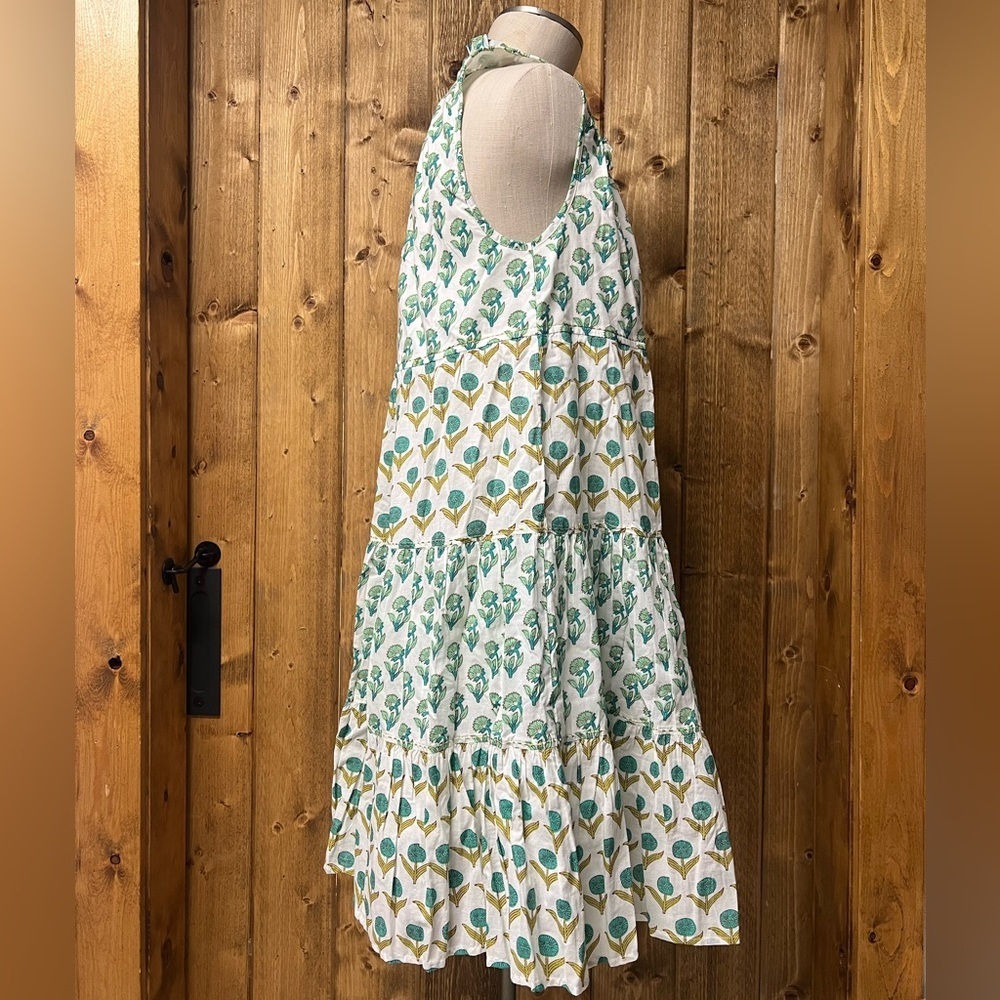 NWT Philosophy Large Sleeveless Cottagecore Boho Tiered Cotton Dress - Picture 4 of 11